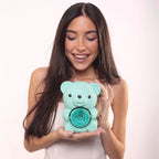 Eternal Rose Bear & Personalized Necklace