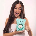 Eternal Rose Bear & Personalized Necklace