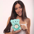 Eternal Rose Bear & Personalized Necklace